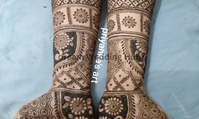 Priyankas mehendi art